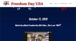 Desktop Screenshot of freedomdayusa.org